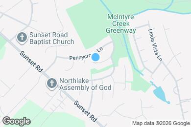 Map image of the property - 2601 Clarencefield Dr