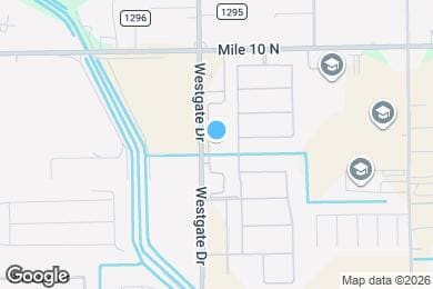 Map image of the property - Santa Anna Apartment Homes