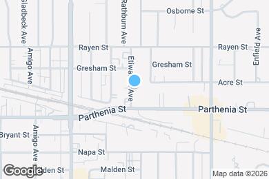 Map image of the property - 8730 Etiwanda Ave