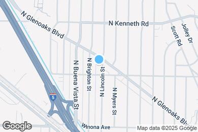 Map image of the property - 2625 N Lincoln St