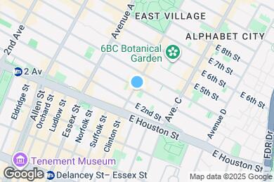 Map image of the property - 29 Avenue B
