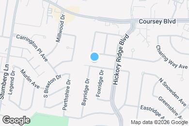 Map image of the property - 13523 Willowridge Ave