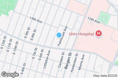 Map image of the property - 211 Fairmount Ave