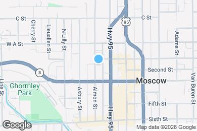 Map image of the property - Furnished Housing Moscow
