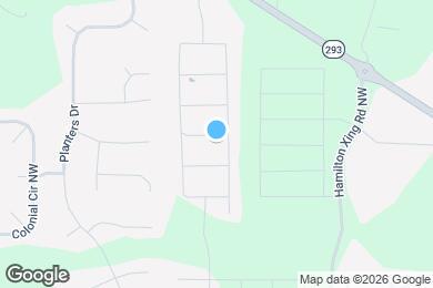 Map image of the property - 408 Nola Ct NW
