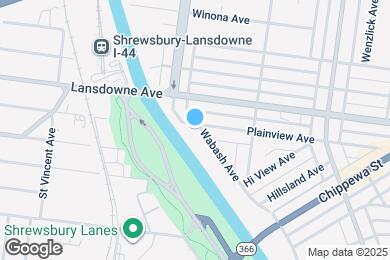 Map image of the property - 4535 Wabash Ave