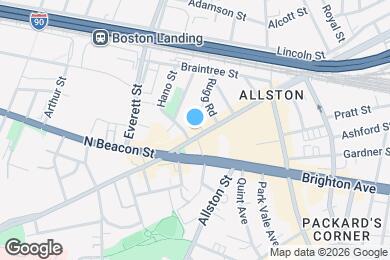 Map image of the property - 453 Cambridge St