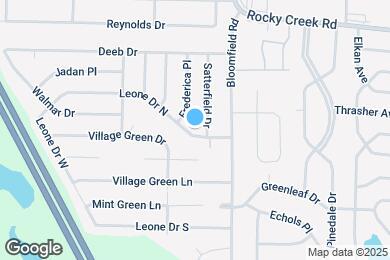 Map image of the property - 2641 Leone Dr N