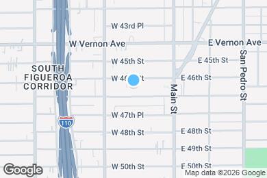 Map image of the property - 211 1/2 W 47th St