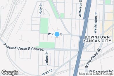 Map image of the property - 2109 Belleview Ave