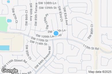 Map image of the property - 8392 SW 109th Lane Rd