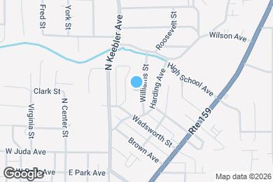 Map image of the property - 1127 Williams St