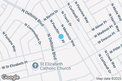 Map image of the property - 9106 N Peachtree Way