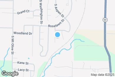 Map image of the property - 2735 S Olive Ct
