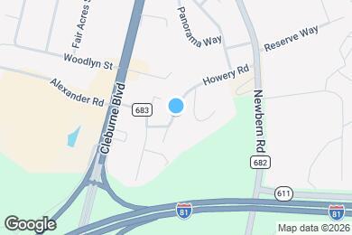 Map image of the property - 5318 Howery Rd