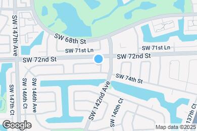 Map image of the property - 14220 SW 73rd St