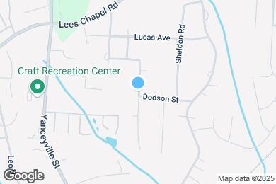 Map image of the property - 1612 Dodson St