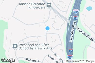 Map image of the property - 15598 Paseo Ajanta
