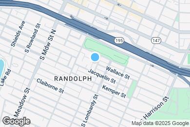 Map image of the property - 406 Temple St