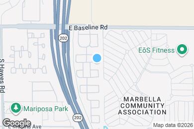 Map image of the property - 8743 E Kilarea Ave