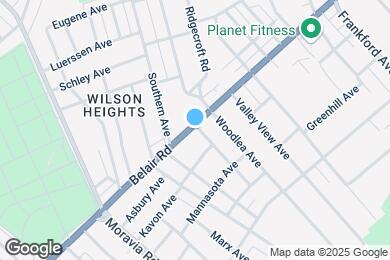 Map image of the property - 4833 Belair Rd