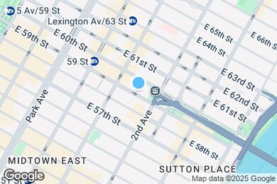 Map image of the property - 227 E 59th St