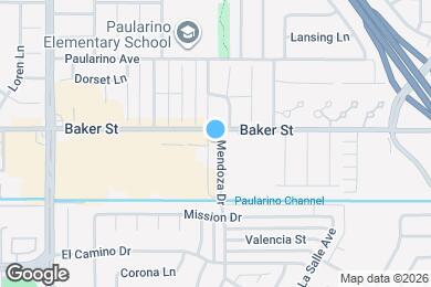 Map image of the property - 2985 Mendoza Dr