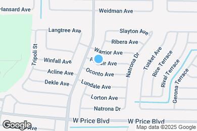 Map image of the property - 3879 Portair Ave