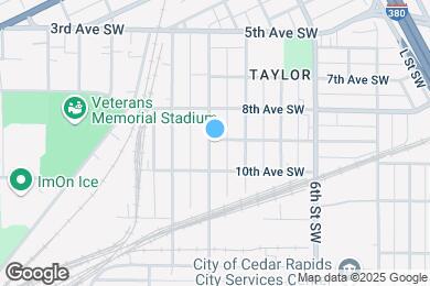 Map image of the property - 901 9th St SW