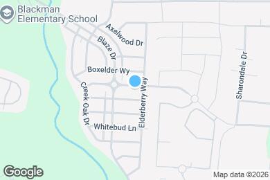 Map image of the property - 3411 Almar Knot Dr