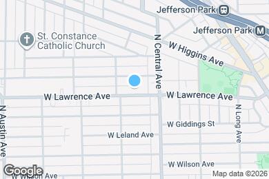 Map image of the property - 5638 W Lawrence Ave