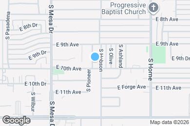 Map image of the property - 955 S Pioneer