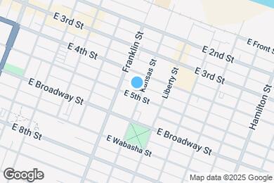 Map image of the property - 278 E 5th St