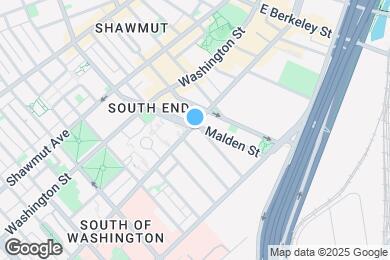 Map image of the property - 618 Harrison Ave