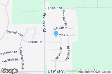 Map image of the property - 11141 Hylas Dr