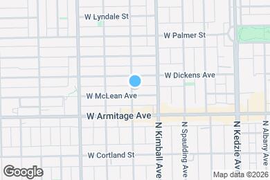 Map image of the property - 3434 W McLean Ave