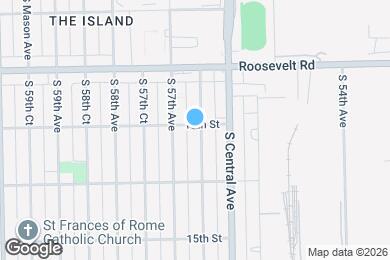 Map image of the property - 1302 S 56th Ct