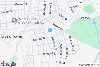 Map image of the property - 2206 Harrison St