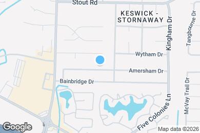 Map image of the property - 6734 Amersham Dr