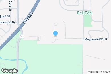 Map image of the property - 435 Hillary Cir