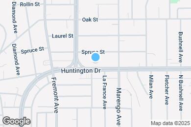 Map image of the property - 1620 Huntington Dr