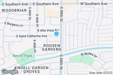Map image of the property - 4747 E Saint Catherine Ave