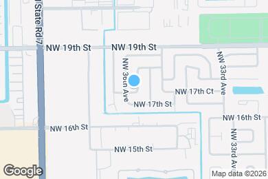 Map image of the property - 1751 NW 35th Way
