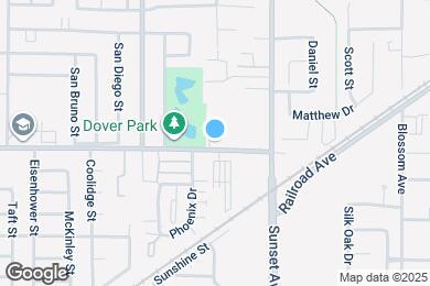 Map image of the property - Sunset Creek Apartments