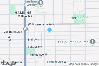 Map image of the property - 1478 Van Buren Ave