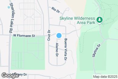 Map image of the property - 2210 Alamo Dr