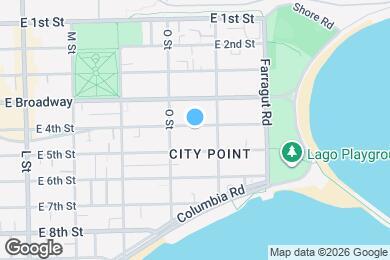 Map image of the property - 883 E 4th St