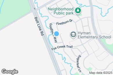 Map image of the property - 5768 Goldfinch Way