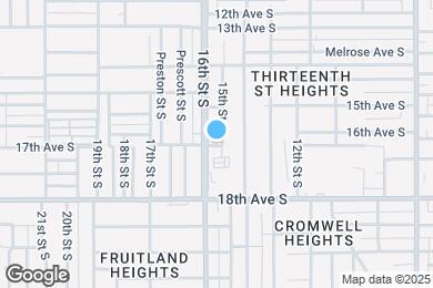 Map image of the property - 1414 17th St S