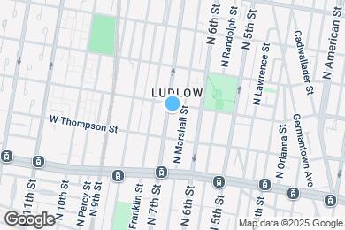 Map image of the property - 1335 N 7th St
